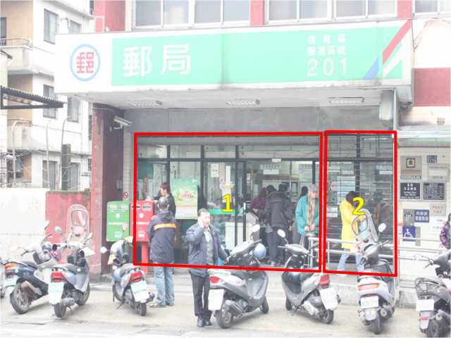 信義郵局大門廣告1